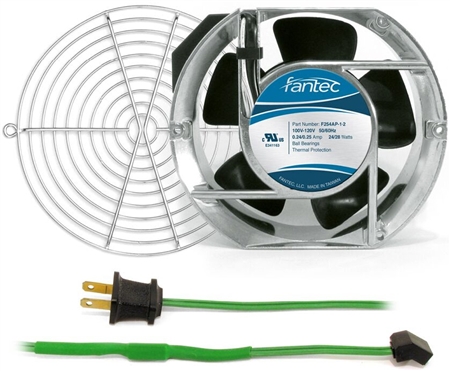 GCAB707 172 mm 120V Cooling Fan Kit w/ Green Fan Cord