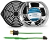 GCAB708 172 mm 120V Cooling Fan Kit w/ Green Fan Cord