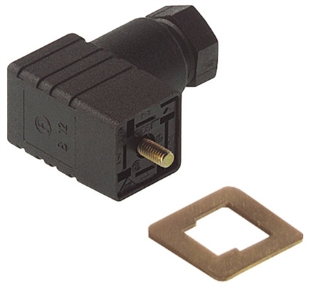 Hirschmann Form C Solenoid Connector