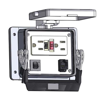 Mencom GF-RJ45-10R-32 Panel Interface Connector