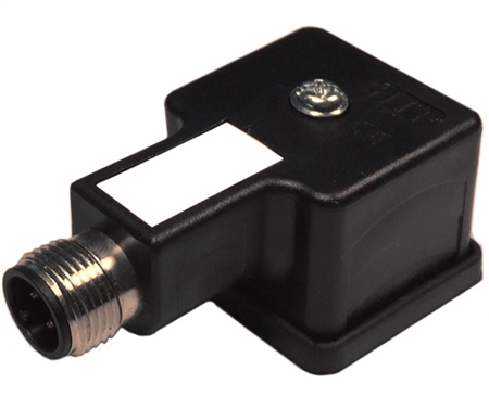 HTP Form A Solenoid Valve Connector to M12