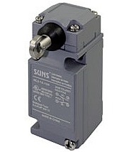 Suns HLS-1A-12H Heavy Duty Limit Switch, 1NO/1NC, Side Roller Plunger