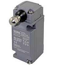 Suns HLS-1A-13H Heavy Duty Limit Switch, 1NO/1NC, Adjustable Side Plunger