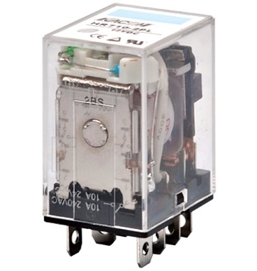 Kacon HR710 Electro Mechanical Relay, DPDT, 24V AC