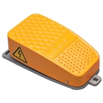 Light Duty Foot Switch, SPDT, Aluminum with Mounting Hole, Momentary
