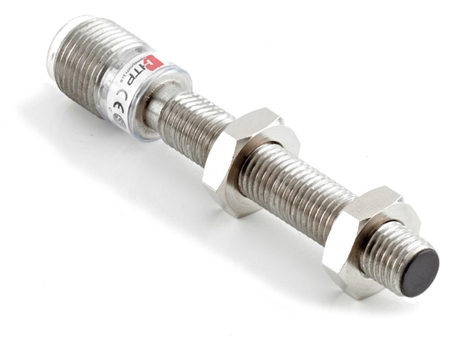 HTP M8 Micro 3 Wire Proximity Sensor, 2mm Range, Stainless Steel