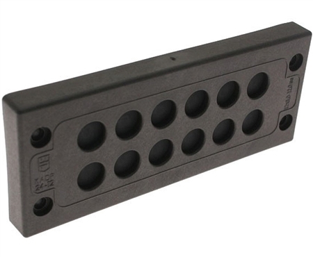 Mencom KADP-24-12 Cable Entry Plate, 12 8-12mm Entries