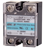 Kacon Single Phase Solid State Relay, 90-265V AC Input, 940-240V AC Load, 10A