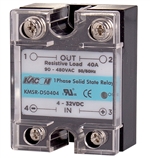 Kacon Single Phase Solid State Relay, 90-265V AC Input, 90-240V AC Load, 100A