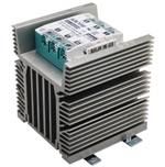 Kacon Three Phase Solid State Relay w/ Heatsink, 220V AC Input, 90-240V AC Load, 80A