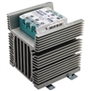 Kacon Three Phase Solid State Relay w/ Heatsink, 24V DC Input, 90-240V AC Load, 80A
