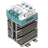 Kacon Three Phase Solid State Relay w/ Heatsink, 220V AC Input, 90-480V AC Load, 15A