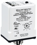 Macromatic 240V Single Probe Liquid Level Relay, Pump Up, 4.7K to 100K, 2 Sec
