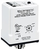 Macromatic 120V Single Probe Liquid Level Relay, Pump Up, 1K to 250K, 20 Sec
