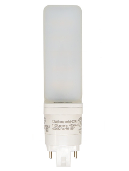 Light Efficient Design LED-7334-27K-G3 12W GX24q PL Light