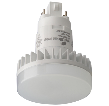 Light Efficient Design LED-7338-40A 12W G24 PL Light