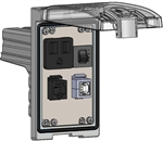 Mencom LP1-DP1-RJ45-USB-BFAF-R Low Profile Programming Interface