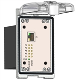 Mencom LP1-E45UM-5 Low Profile Panel Interface Ethernet Switch, 5 Port, Single Size Housing