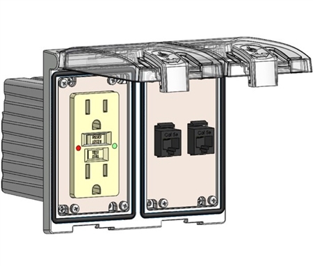 Mencom LP2-GF-2RJ45 Low Profile Programming Interface