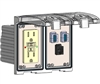 Mencom LP2-GF-RJ45-2USB-AFAF Low Profile Programming Interface