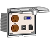 Mencom LP3-DP-DB9-RJ45-R Low Profile Programming Interface