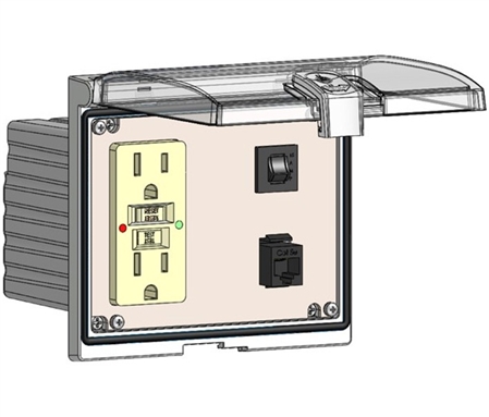 Mencom LP3-GF-RJ45-15R Low Profile Programming Interface