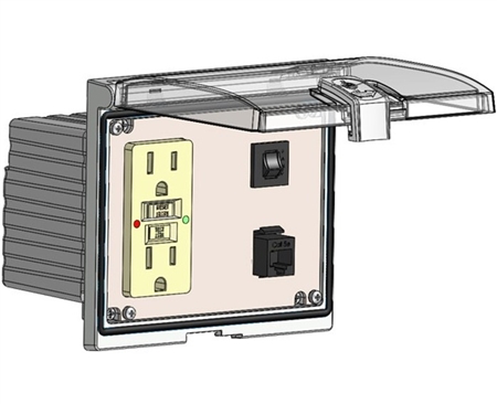 Mencom LP3-GF-RJ45-R Low Profile Programming Interface