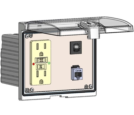 Mencom LP3-GF-RJ45S-R Low Profile Programming Interface