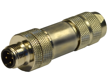 HTP 12M14000 M12 Male Straight Connector