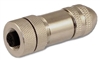 HTP 12F15000 M12 Female Straight Connector