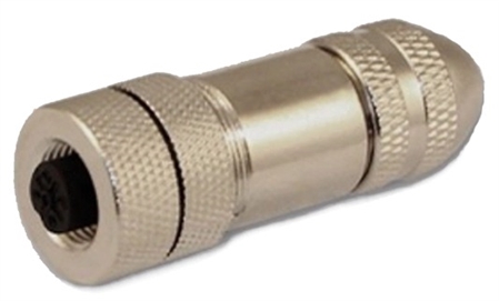 HTP 12F15000 M12 Female Straight Connector