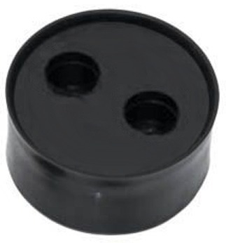 Mencom M32 & 1" NPT 2 Hole 8mm Cord Grip Insert
