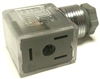 Omal Din 43650 Form B, 11mm, PG 9, 24V LED, MOV Suppression - NBR Profile