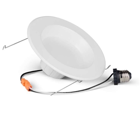 M630218 12W Antibacterial 6" LED Down Light, 3000K, 120V - Case of 4