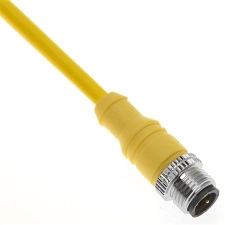 Mencom Micro AC 1/2"-20 Cordset - MAC-5MP-4M