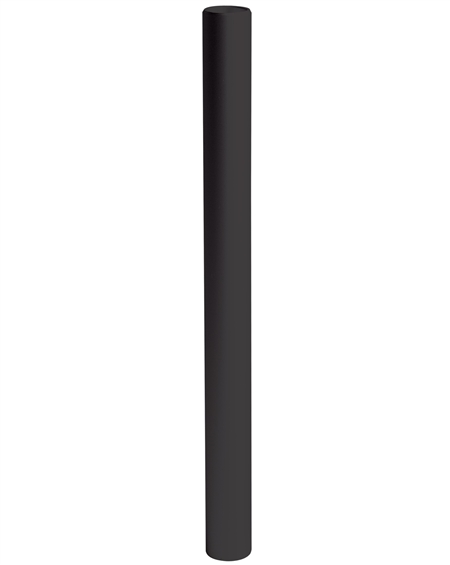 Menics Black Plated Pole for Tower Lights, 20mm Diameter, 240mm