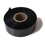 1" Black Hot Stamp Tape