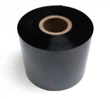 2.5" Black Hot Stamp Tape