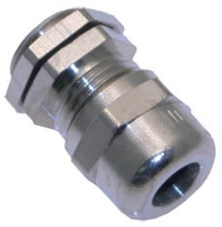 MCG-07R PG 7 Nickel Plated Brass Strain Relief Fitting