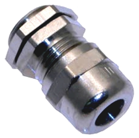 MCG-09 PG 9 Nickel Plated Brass Strain Relief Fitting