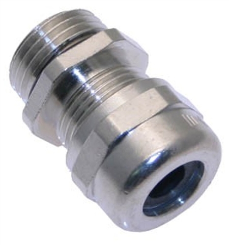 MCG-1/2 1/2" NPT Nickel Plated Brass Strain Relief Fitting