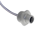 Mencom M12 Female Receptacle - MDC-12FR-2-2M