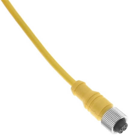 Mencom M12 Female Cordset - MDC-2FP-2M