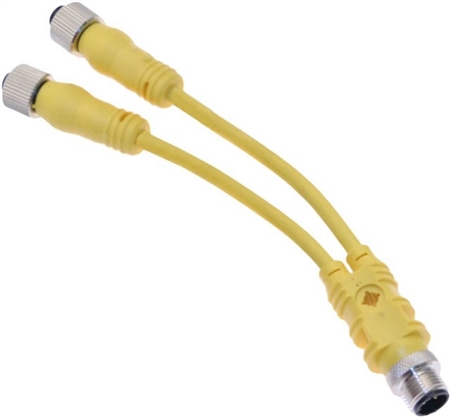 Mencom Micro DC Cordset - MDC-3YFF-5M