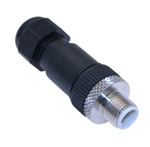 Mencom M12 4 Pole Plug - MDC-4MP-FW09