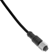 Mencom Micro DC Cordset - MDCP-8FP-5M-B