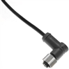 Black M12 Molded Cable - MDCPM-12FP-5M-R-B