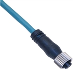 Mencom Ethernet Cordset Female Straight - MDE45-4FP-2M