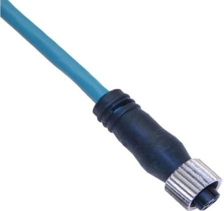 Mencom Ethernet Cordset Female Straight - MDE45-4FP-2M