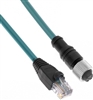 Ethernet Cordset Female Straight / RJ45 Plug - MDE45-4FP-RJ45-10M